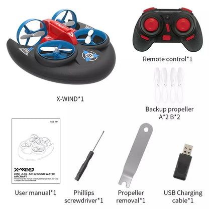 NUEVO DRONE AQUAAIR RACER  3 EN 1 🚨50% OFF POR TIEMPO LIMITADO 🚨