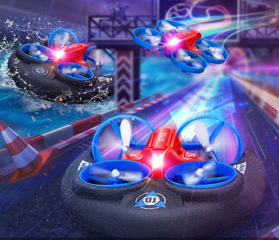 NUEVO DRONE AQUAAIR RACER  3 EN 1 🚨50% OFF POR TIEMPO LIMITADO 🚨